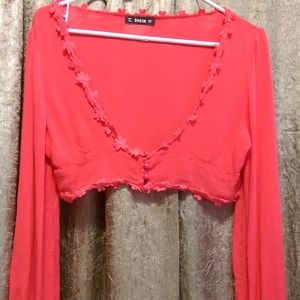 4 for 20/ Coral crop top